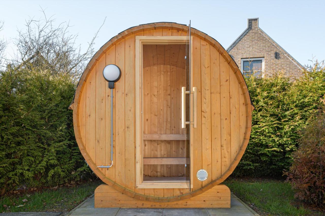 Tzummarum The Frisian Beach House Met Scandinavische Barrel Sauna 빌라 외부 사진